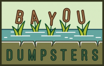 full bayou dumpsters logo